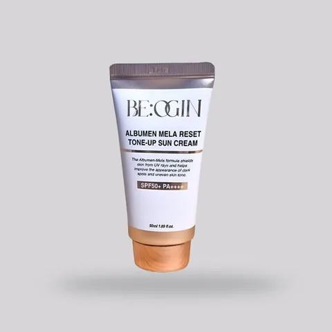 [비오진] 비오진 알부민 멜라 리셋 톤업 생얼 선크림 50ml x 2개