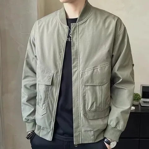 (시스터즈) 시스터즈 루즈핏 탄탄한 소재와 모던한  블루종 (45893612A)