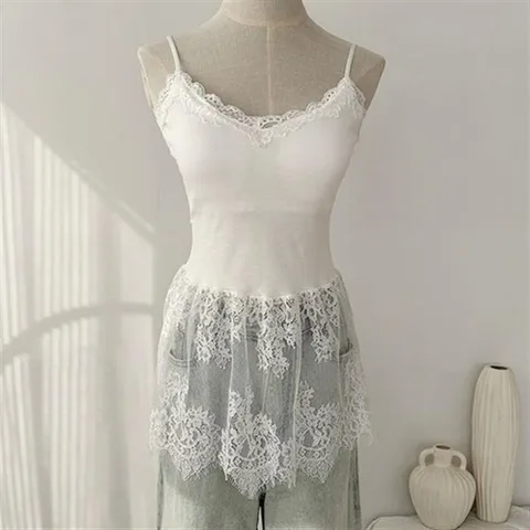 (더블디) 더블디 레이어드 데일리 프릴 레이스 나시 FD-0852 (46836539)