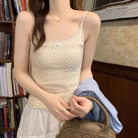 (블로썸스틸) 블로썸스틸  FR-161862 리본 포인트 꽃무늬 슬림핏 (15328182A)