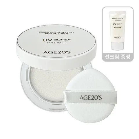 (에이지투웨니스) 에이지20s 에센셜 워터핏 선쿠션 본품 선크림 50ml (50543599)