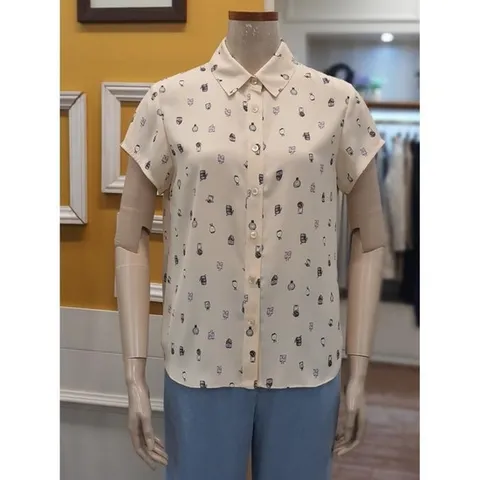 50092269-BCBG 세이브존01 퍼퓸 캡 소매 블라우스 B5B4B488A