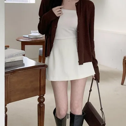 (HS라이프) 스커트 치마 SK 국내생산 핀턱 스커트 JSD 1008878