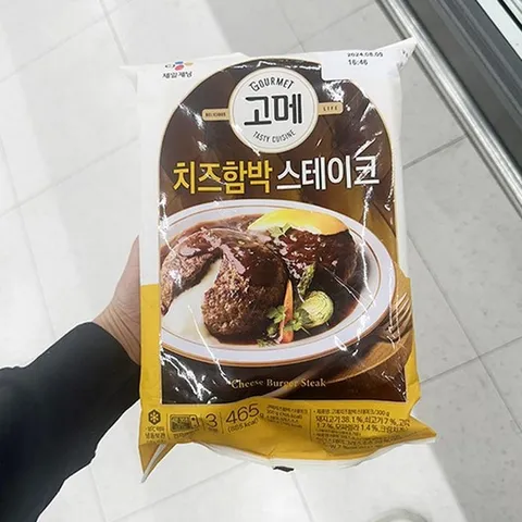 29454352-고메 치즈 함박 스테이크 465g P00370381