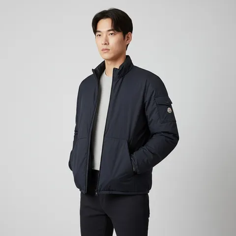 몽클레르 몽클레어 남성 BREEZES 경량 패딩 자켓(네이비) 1A00014 597YD 776 271840 1651176 1A00014597YD776
