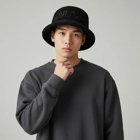 무스너클 로고 자수 코블 버킷햇 M32MA548-292 1558643 M32MA548-292-