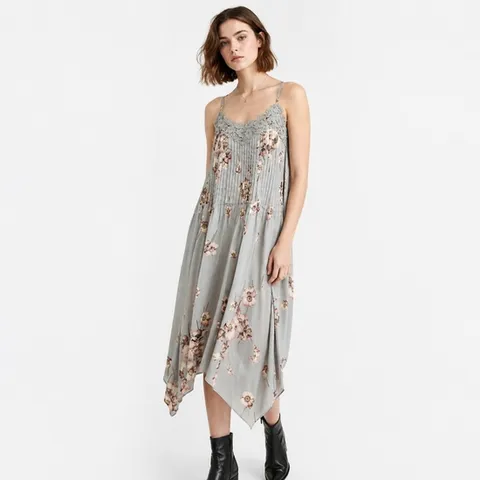 올세인츠 All Saints 아라벨라 필리파 여성 민소매 롱 피스 WD057Y SAGE GREEN 1675738 WD057YSAGEGREEN