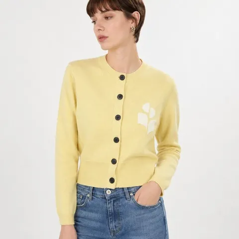 이자벨마랑 ISABEL MARANT 뉴턴 여성 가디건 CA0040FA A1X05E 10LY 1810354 CA0040FAA1X05E10LY