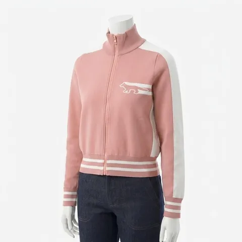 메종키츠네 NW00502KM0327-P634 FL FOX ZIPPED CARDIGAN - 플래쉬 폭스 지퍼 가디건 786963