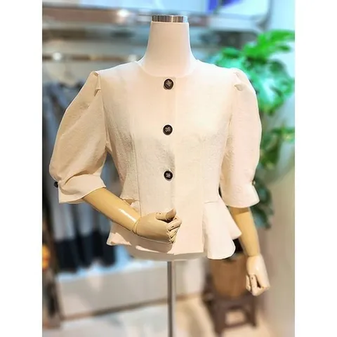 (앙탈) SS15A4X26641BE_BE자켓형무드블라우스