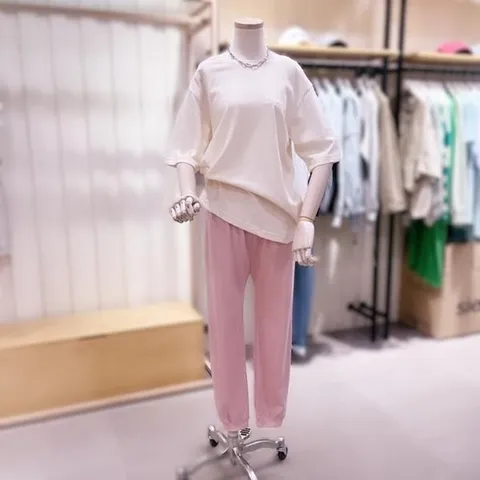 (시에로) SG2TSF109_BROOKLYN 레터링 자수 반팔 티