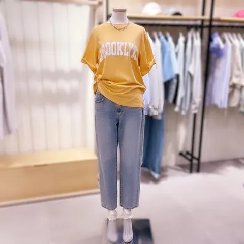 (시에로) SH2TSU402_BROOKLYN 베이직 티셔츠