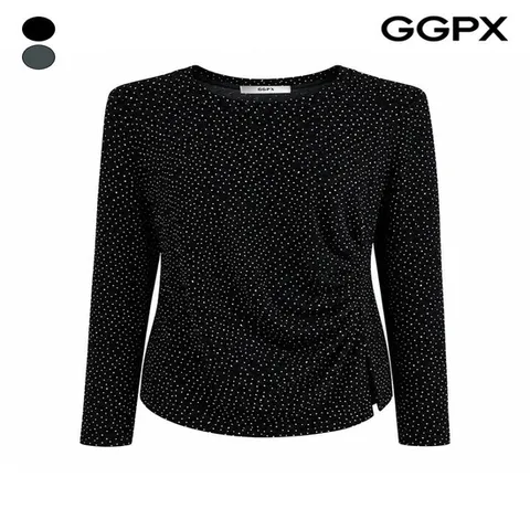 (GGPX) 핫픽스 드레이프 티셔츠 (GQ8TS032F)