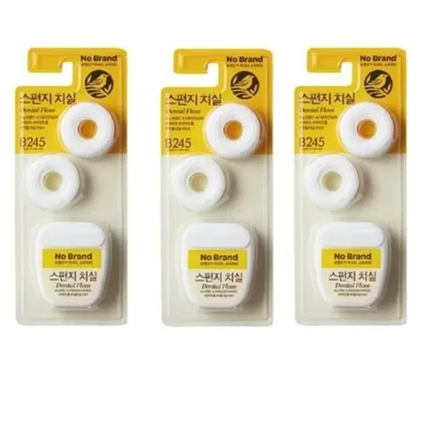[노브랜드] 노 브랜드 치아사이사이 스펀지 치실x3 No brand