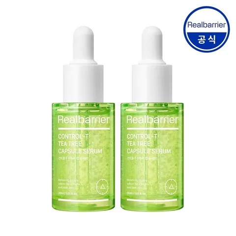 (리얼베리어) 리얼베리어 리얼베리어 컨트롤-T 티트리 캡슐 세럼 30ml x2개