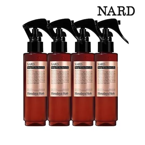 (부케가르니) 부케가르니 히말라야 허브 나드 데미지 RX 헤어팩 인 미스트 150ml x4개