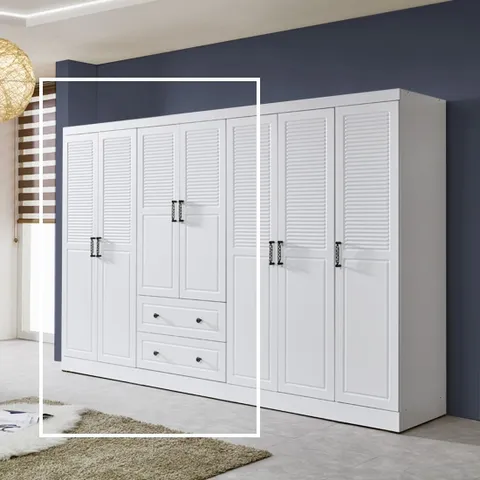 보루네오 하우스 라보떼 시즌2 센스 갤러리 1600 (옷장+투서랍옷장) SG09