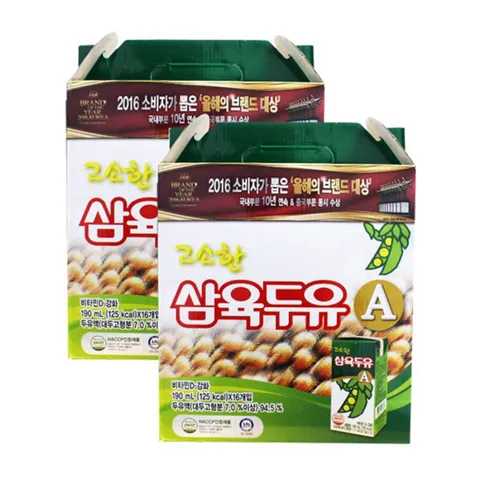 삼육두유 고소한A 두유 190ml 32팩