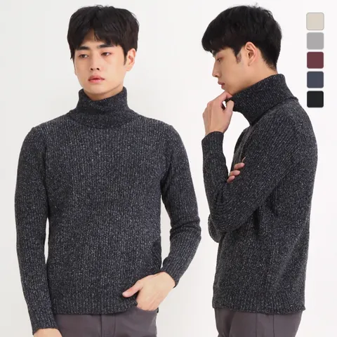 싸이 남자 남성 니트 폴라 SW5248