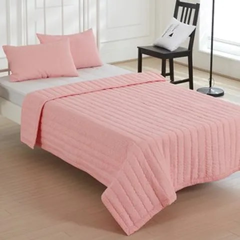 보드래 블라썸 여름 누빔이불 겸 스프레드, 핑크