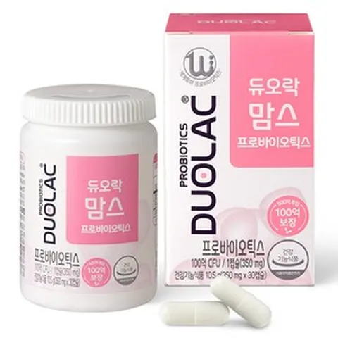 듀오락 맘스 임산부 수유부 유산균, 30캡슐, 1개