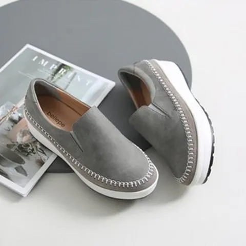 벨레페 케릭 가죽 슬립온