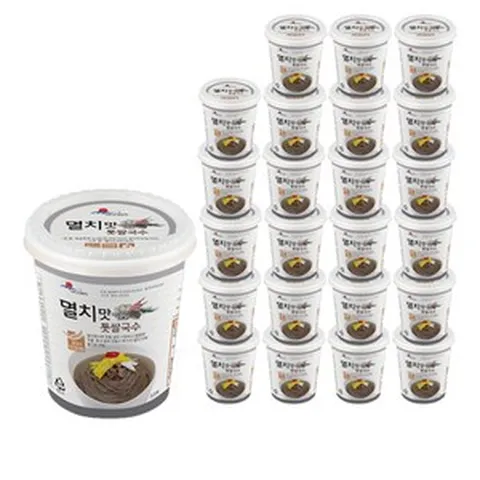 멸치맛 톳쌀국수, 82g, 24개