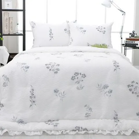 보몽드 플라워 인견 시어서커 차렵이불