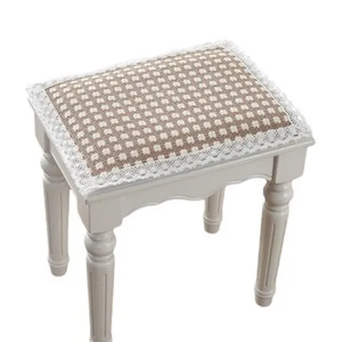 아라모드 피아노 의자 커버 40 x 50 cm, 브라운