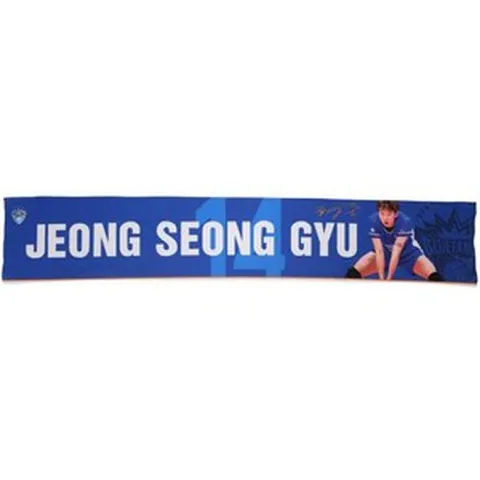 삼성화재 플레이어 머플러타월 정성규, 파랑, 1개