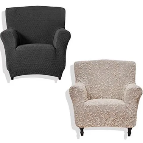 소파스킨스 1인용 소파커버 2종 세트 마르틴 + 발렌시아, 다크그레이(마르틴), 라이트그레이(발렌시아)