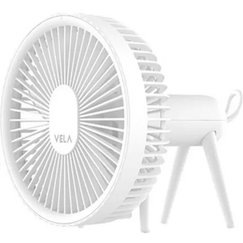스카이 베라 윈드 댕댕이 저소음 각도조절 탁상형 캠핑용 선풍기 WD4, 화이트