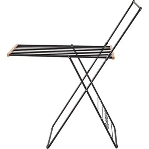한샘 더 우드 빨래건조대 컴팩트형, 블랙, 1개