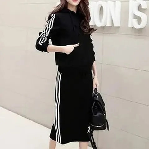 메이첼 쓰리웨이 스커트 티셔츠 캐주얼 세트 03820