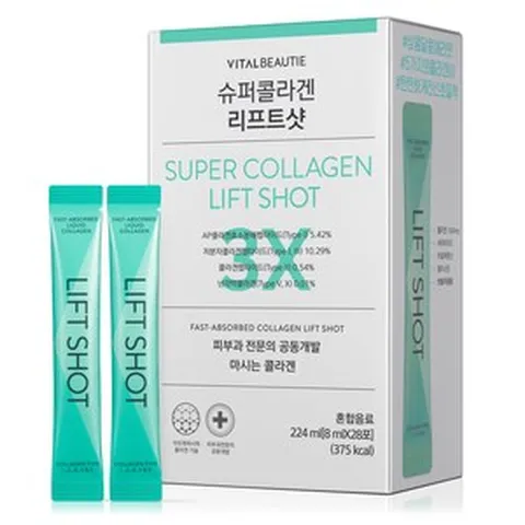 바이탈뷰티 슈퍼콜라겐 리프트샷 28p, 224ml, 1개