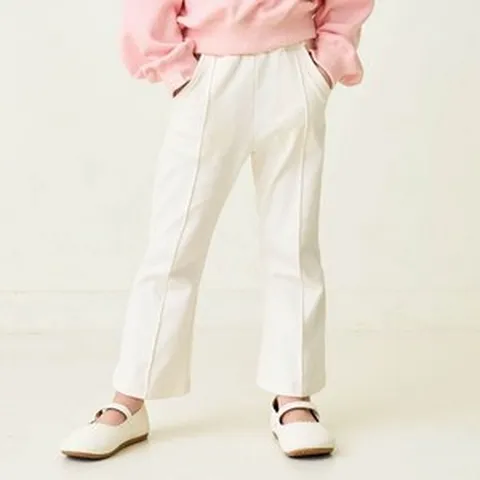 베베쥬 여아용 시나몬 부츠컷 레깅스