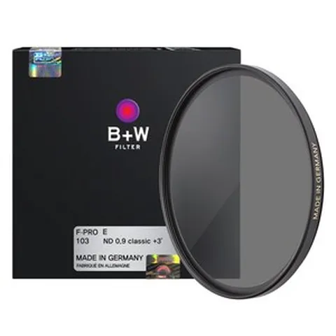 슈나이더 B+W ND Neutral Density 8X 카메라 렌즈 필터 43mm, 1개, F-PRO E 103 ND 0.9 Classic.+3'