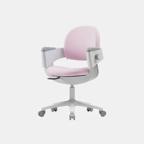 일룸 링고아이 인조가죽 의자 고정중심봉 회전캐스터, 라이트퍼플