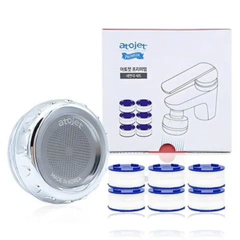 아토젯 프리미엄 세면대 필터수전 + 정수필터 6p, 1개, 세면대 정수필터