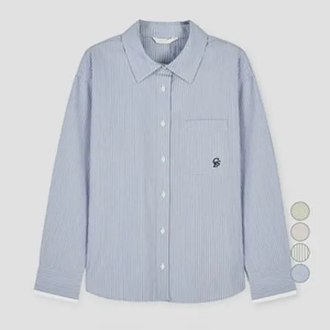 클라비스 여성용 스판셔츠 오버핏