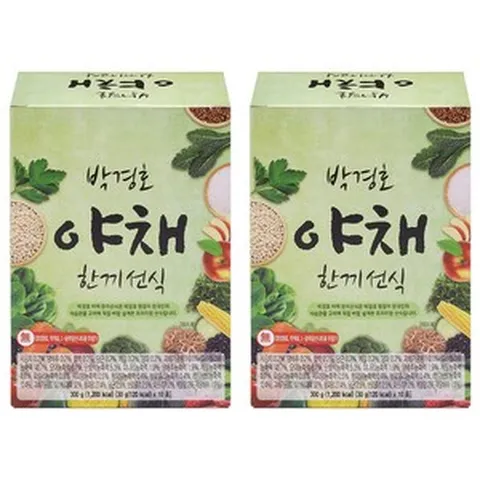 박경호 야채 한끼선식 10포, 300g, 2개