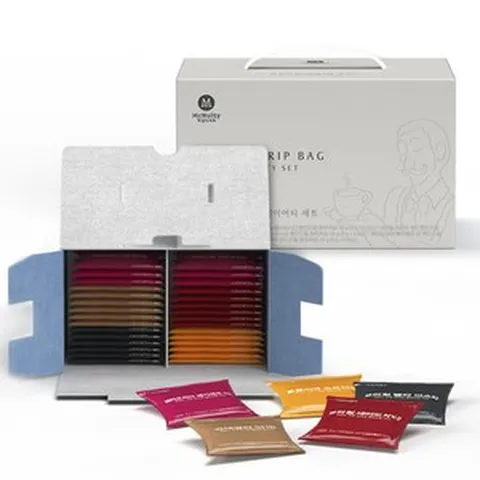 맥널티커피 핸드드립 버라이어티 세트, 5종, 1세트