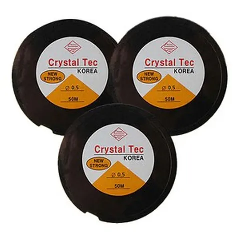 [동대문단추왕] 우레탄줄 0.5mm x 50M, 3개