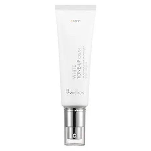 나인위시스 비건 화이트 톤업 크림 SPF21, 50ml, 1개