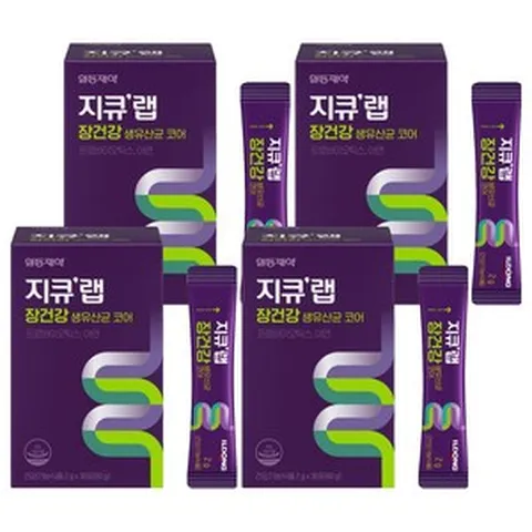 지큐랩 장건강 생유산균 코어, 30회분, 4개