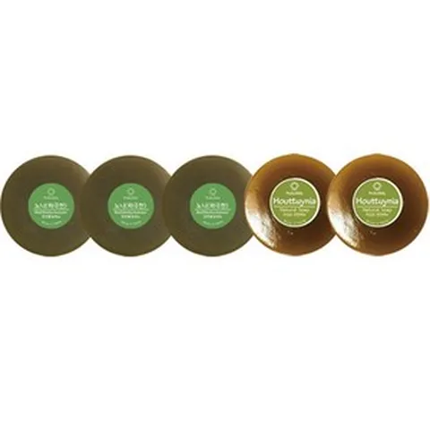 프로버블리 프리미엄 중성비누 5p 세트 550g 노니 3p + 어성초 2p, 1세트