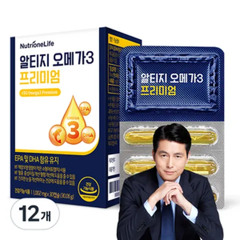 뉴트리원 알티지 오메가 3 프리미엄, 12개, 30정, 30캡슐