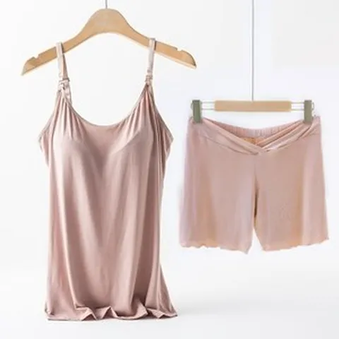 알럽홈 인견 수유 홈웨어 세트