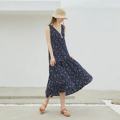 스튜디오럭스 뒷리본 디테일 원피스