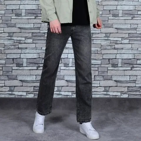 타운클로 남성용 일자핏 레귤러 청바지 J5602